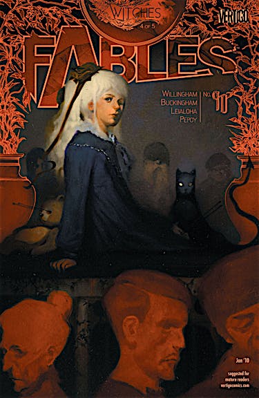 Fables #90 preview images