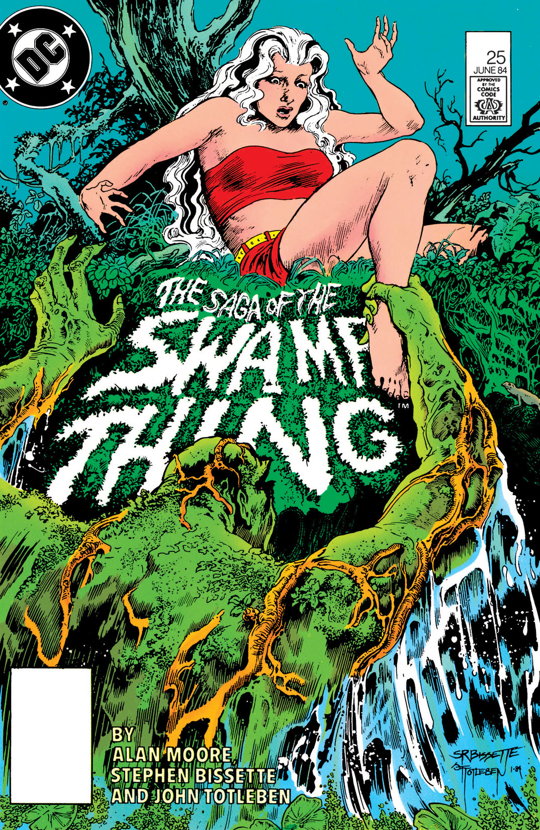 The Saga of the Swamp Thing (1982-) #25 preview images