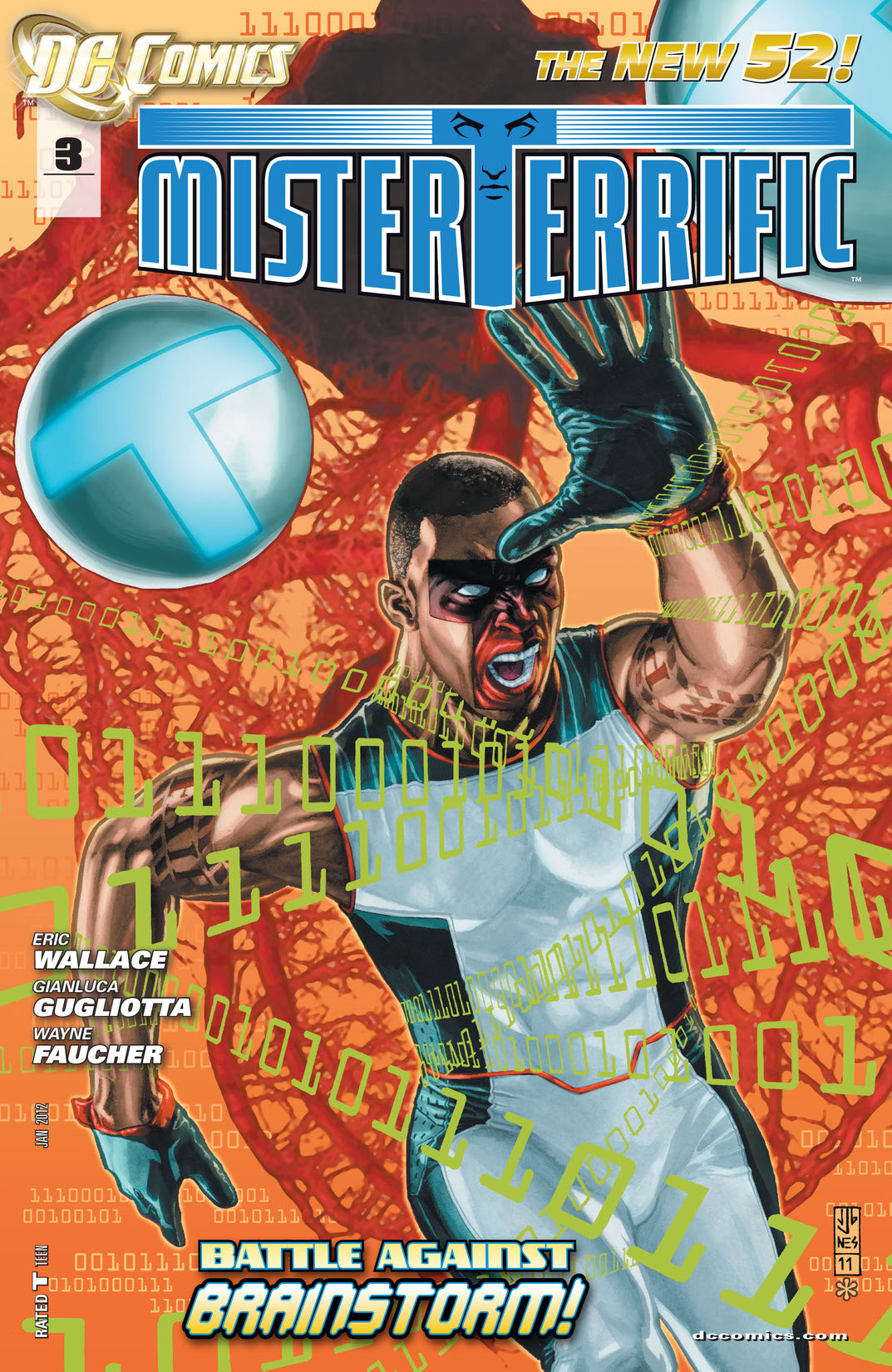 Mister Terrific #3 preview images