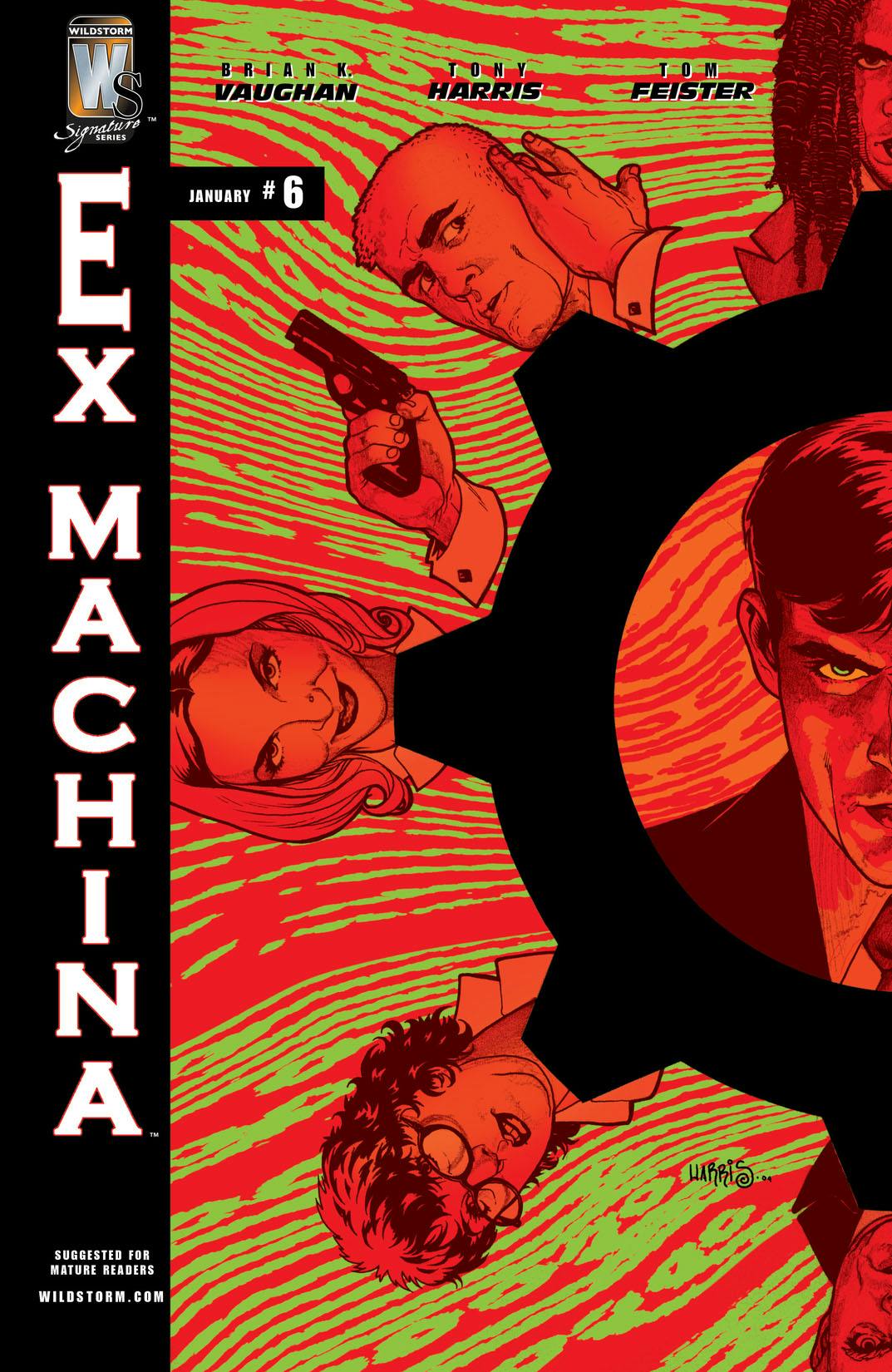 Ex Machina #6 preview images
