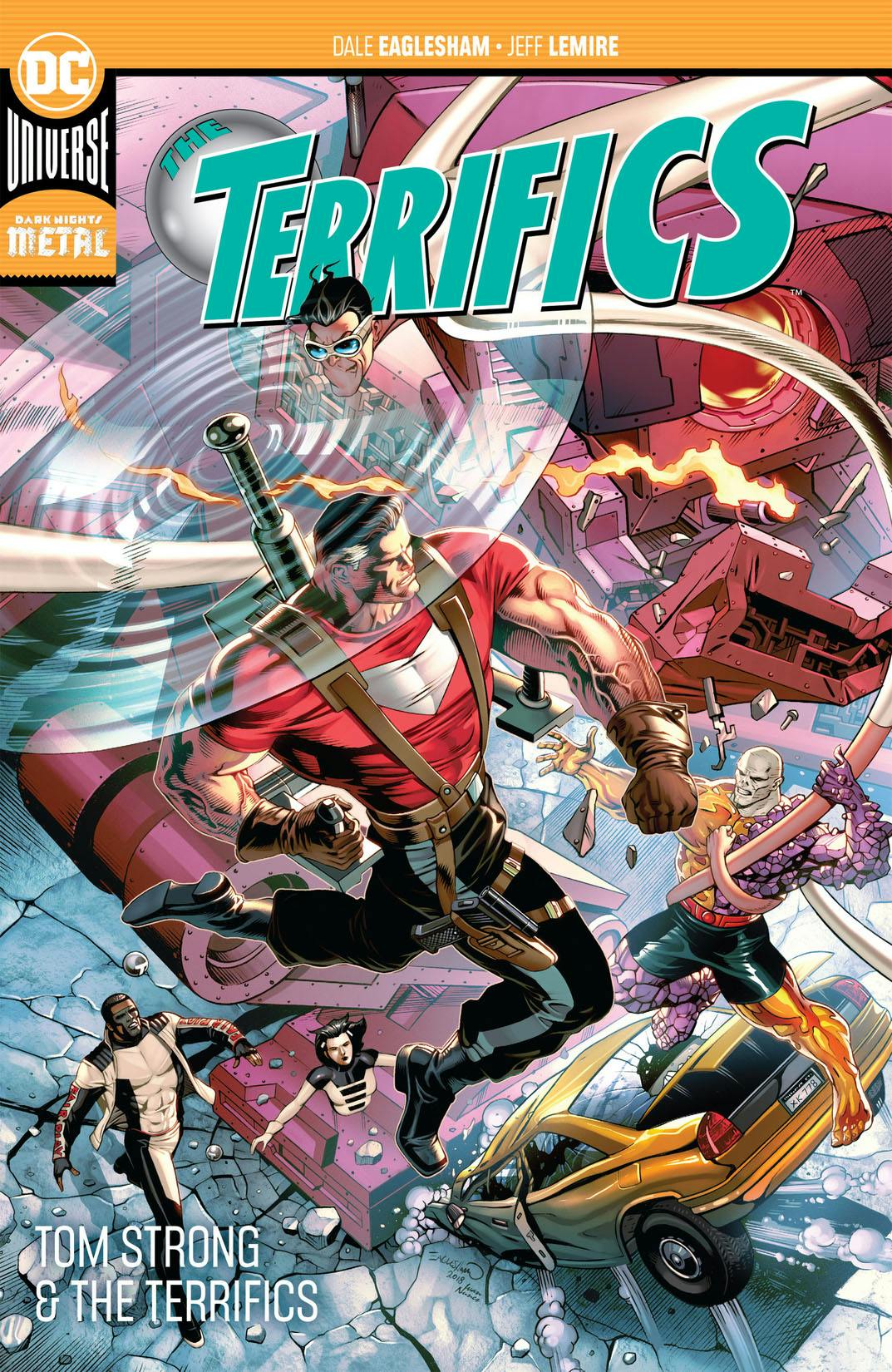 The Terrifics Vol. 2: Tom Strong and the Terrifics preview images