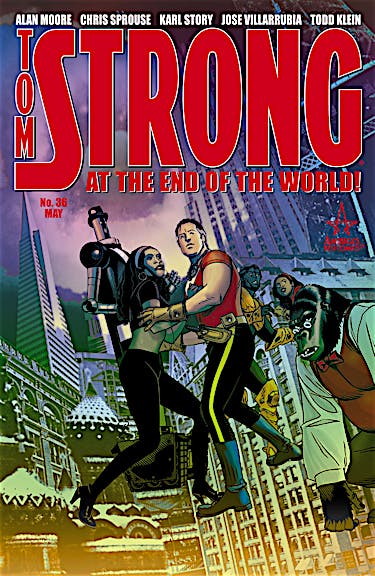 Tom Strong #36 preview images
