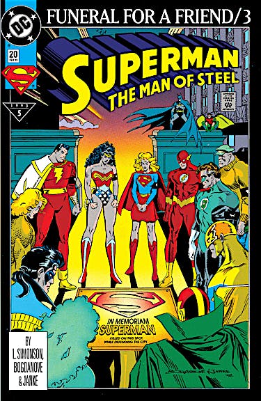 Superman: The Man of Steel #20 preview images