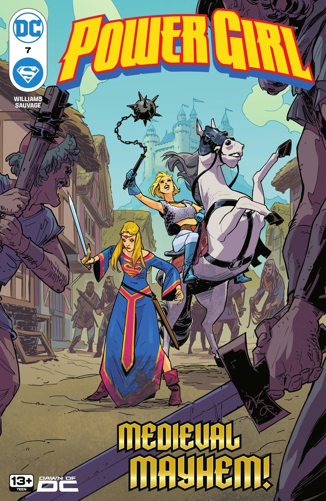 Power Girl #7 preview images