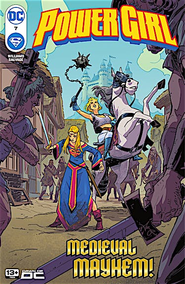Power Girl #7 preview images