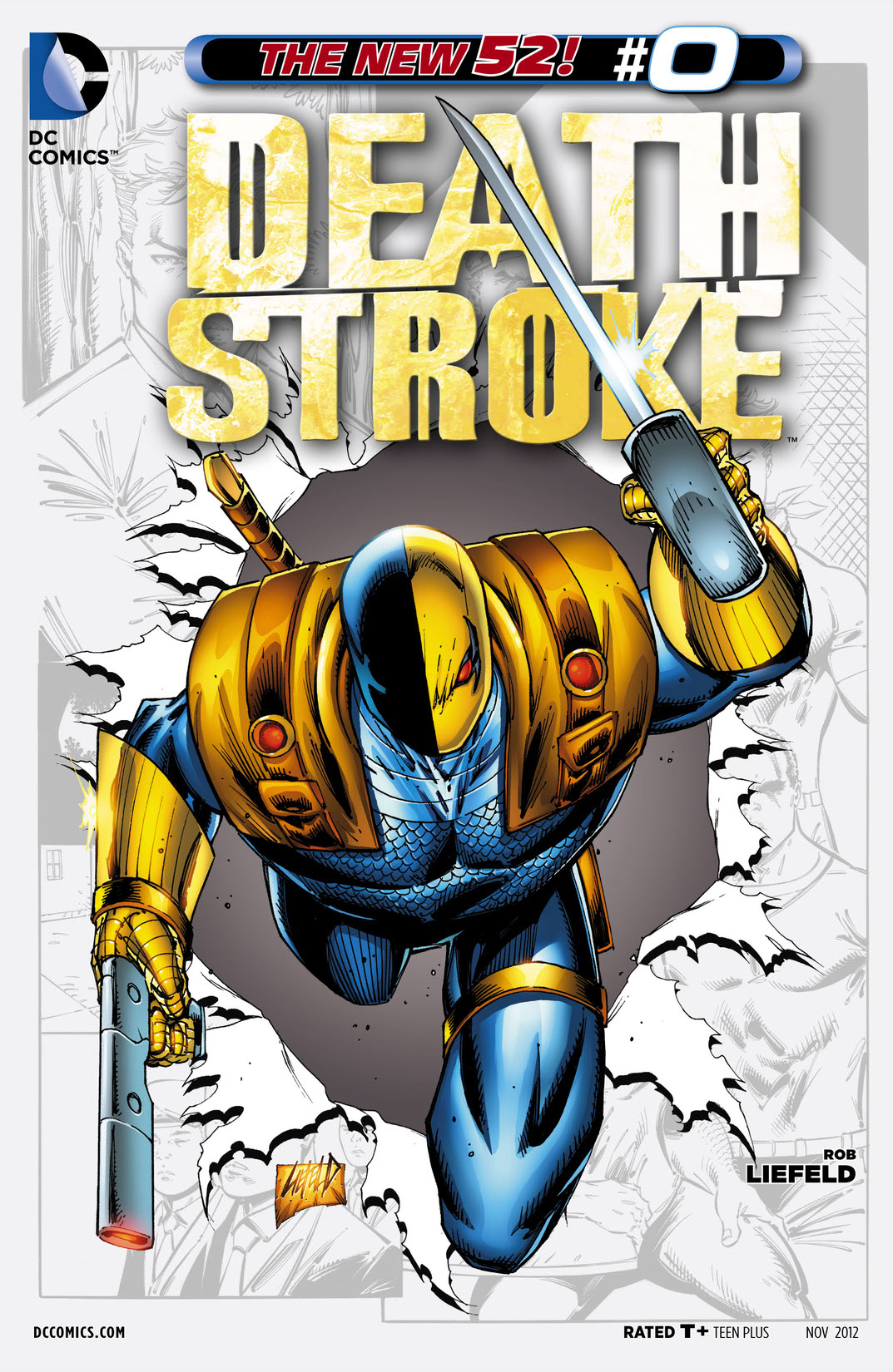 Deathstroke (2011-) #0 preview images