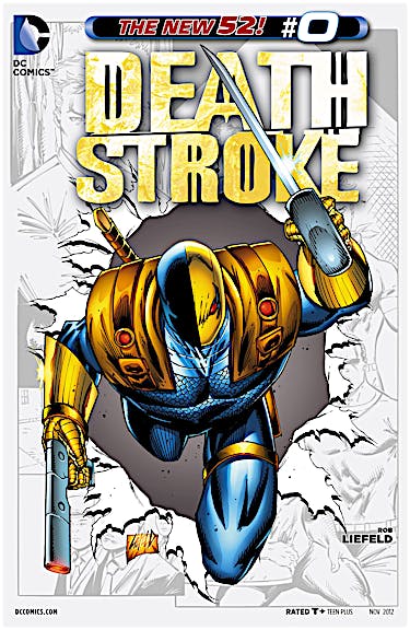 Deathstroke (2011-) #0 preview images