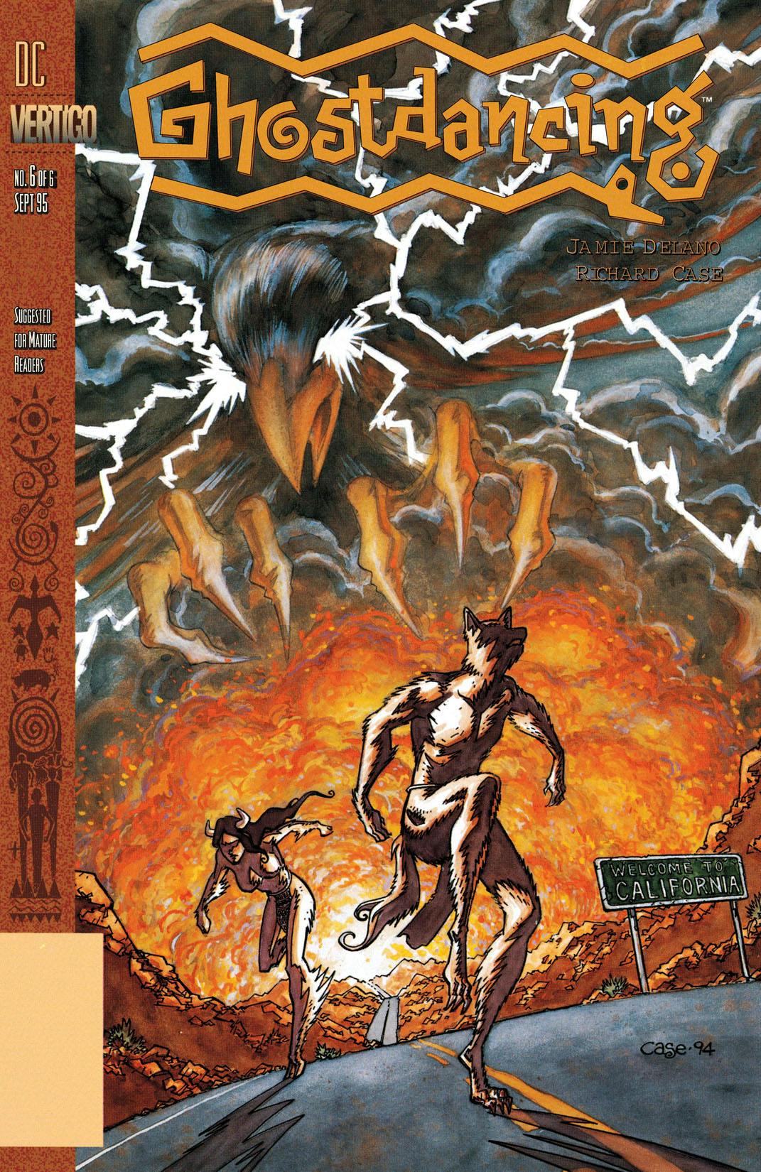 Ghostdancing #6 preview images