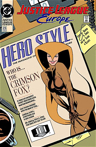 Justice League Europe #23 preview images