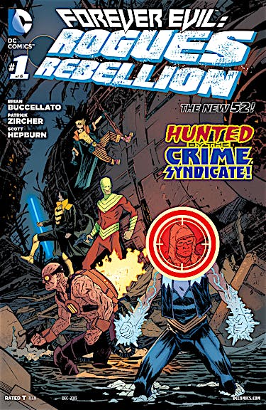 Forever Evil: Rogues Rebellion #1 preview images