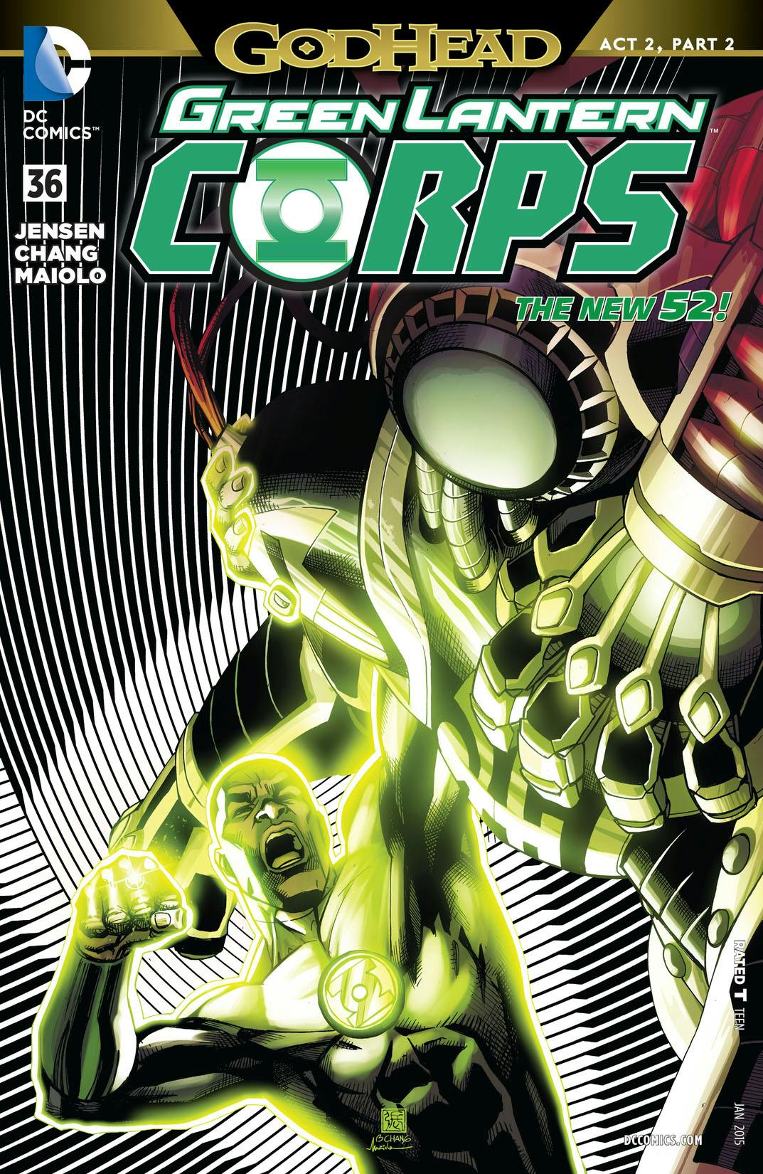 Green Lantern Corps (2011-) #36 preview images