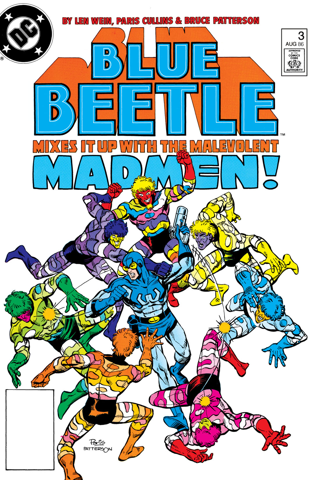 Blue Beetle (1986-) #3 preview images