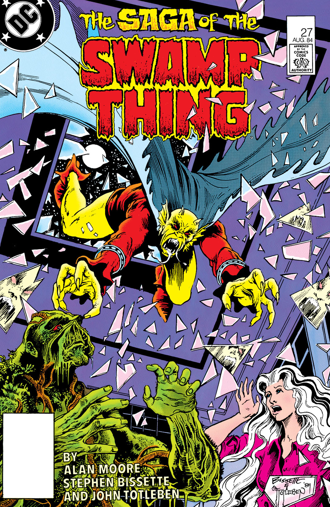 The Saga of the Swamp Thing (1982-) #27 preview images
