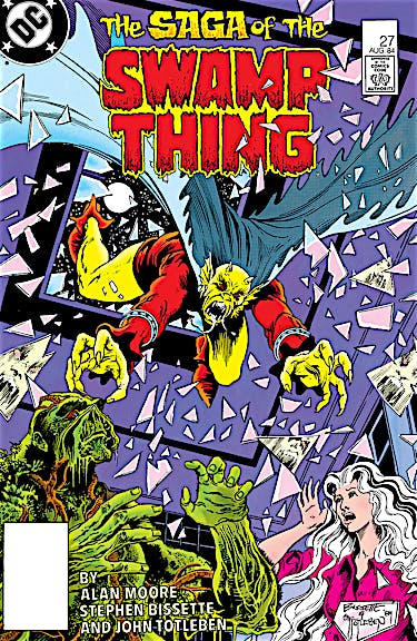 The Saga of the Swamp Thing (1982-) #27 preview images