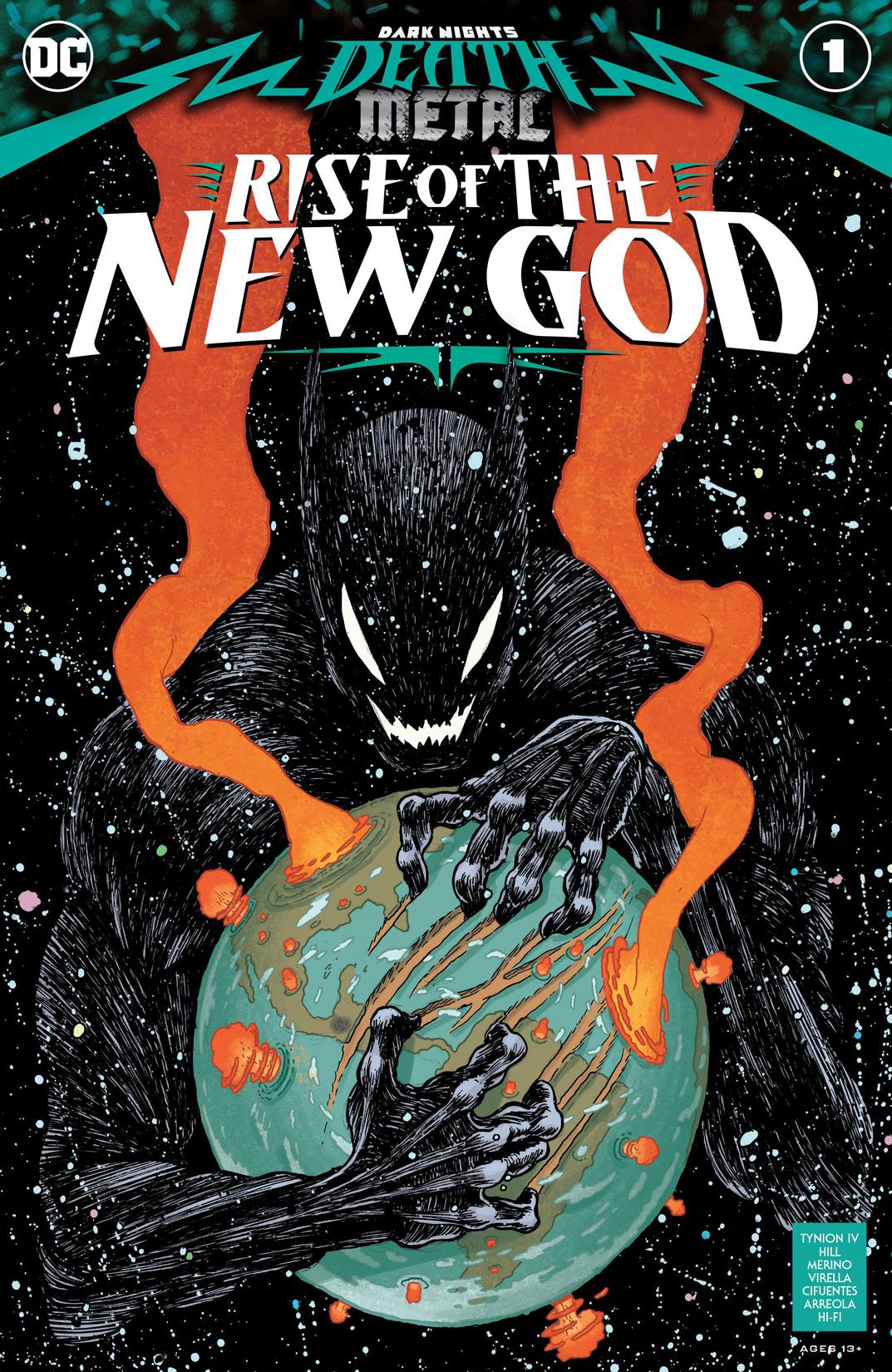 Dark Nights: Death Metal Rise of the New God #1 preview images