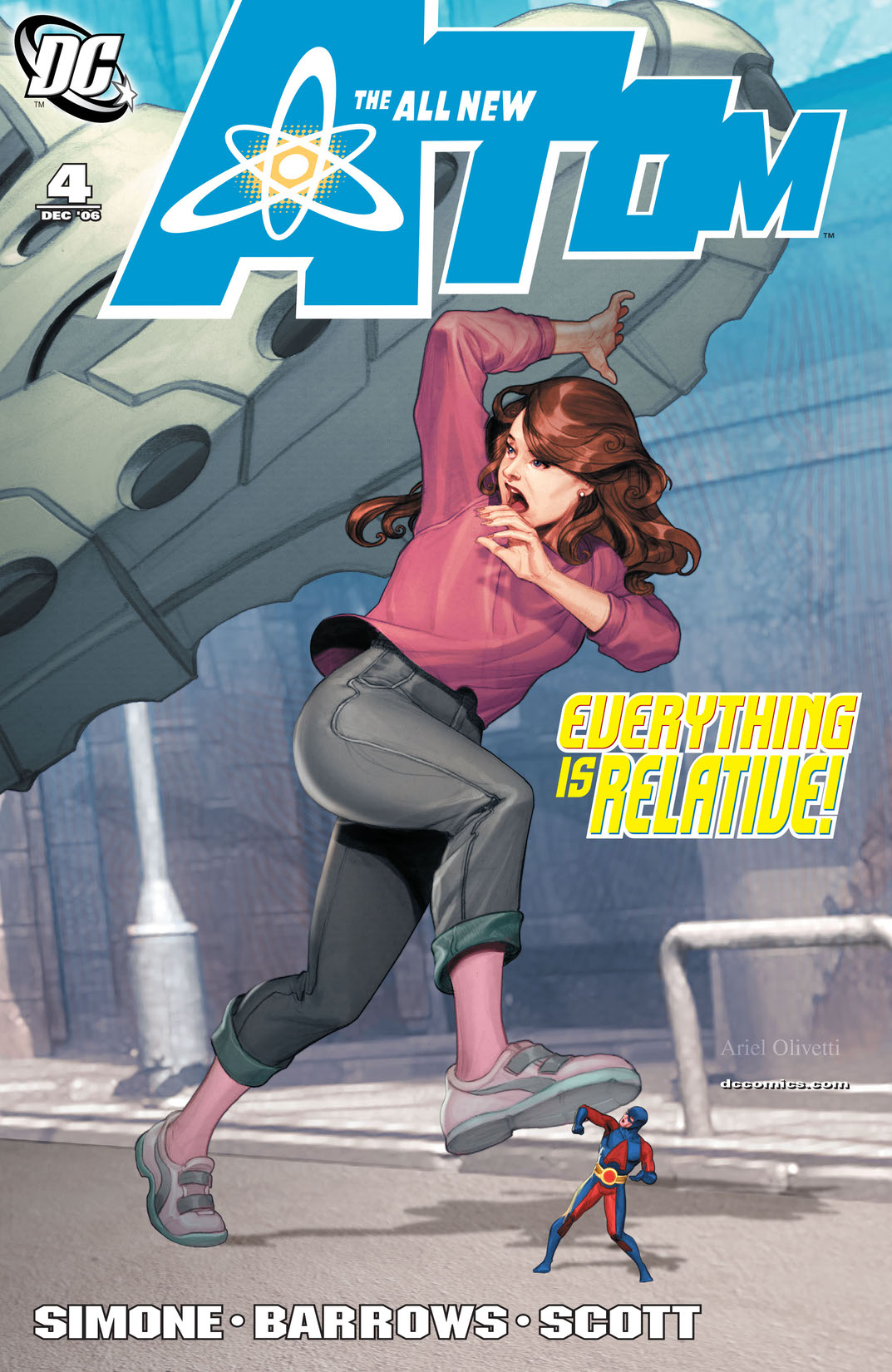 The All New Atom #4 preview images