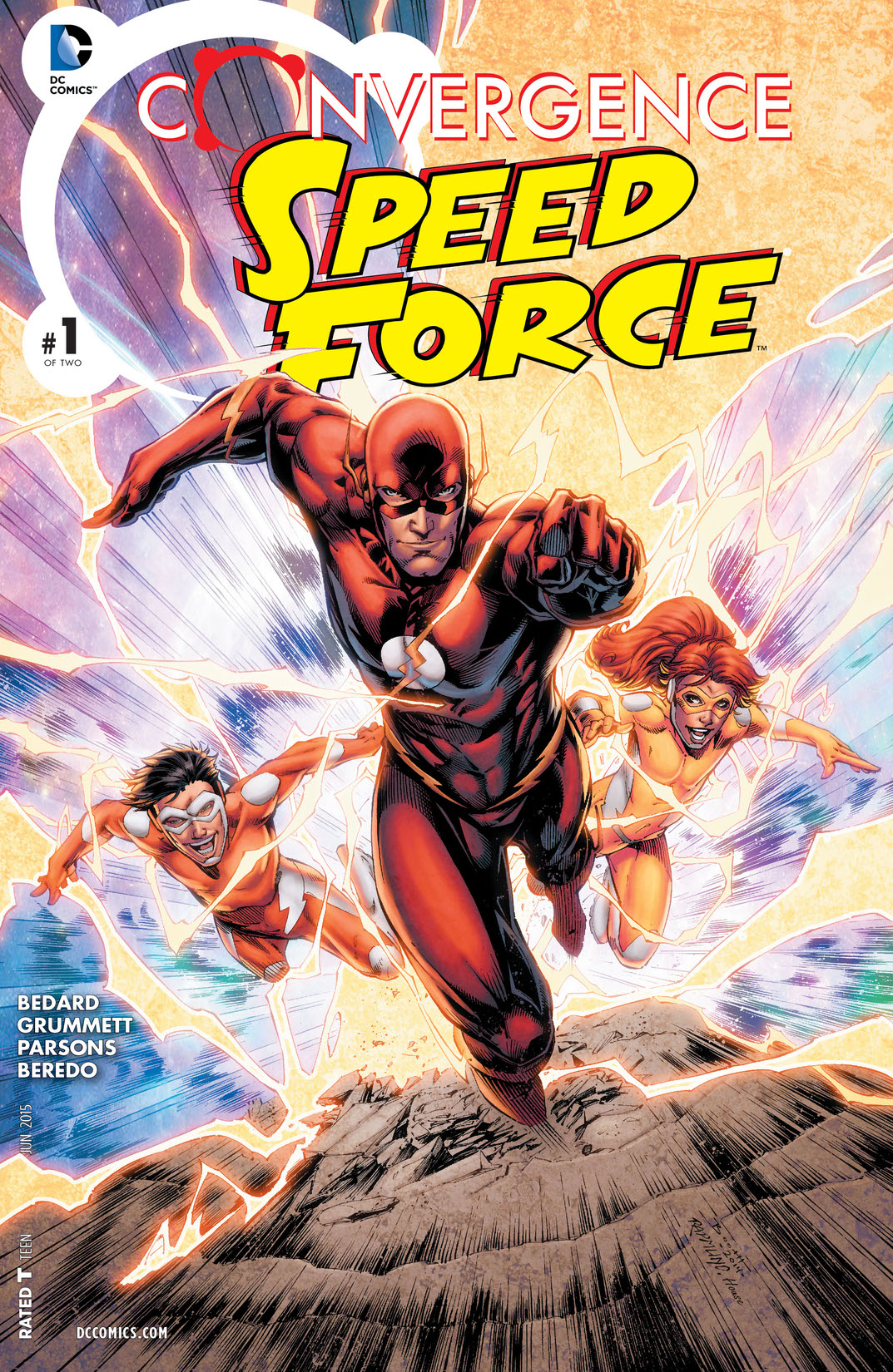 Convergence: Speed Force #1 preview images