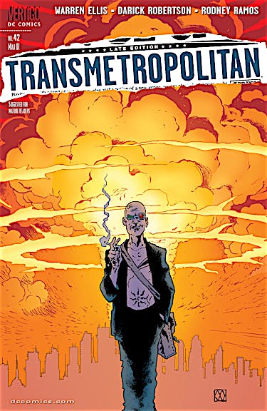 Transmetropolitan #42 preview images