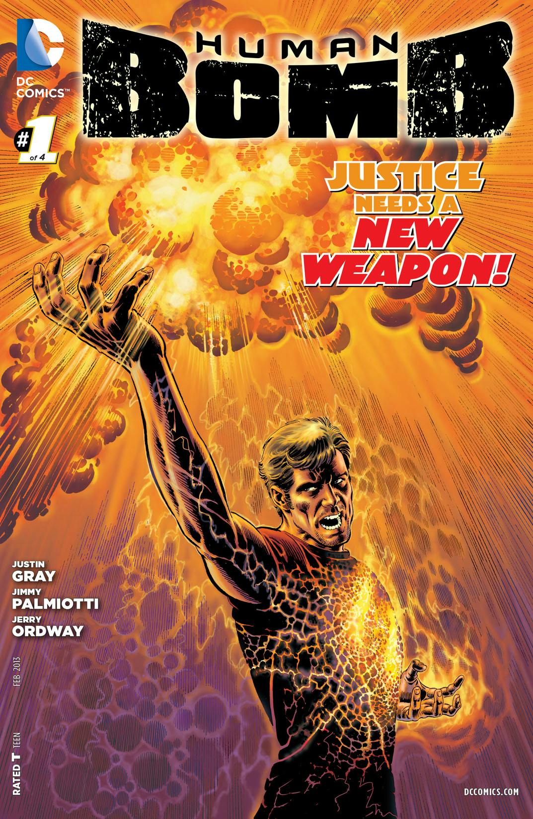 Human Bomb #1 preview images