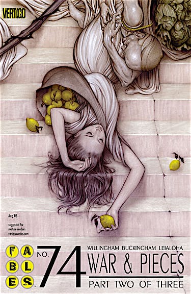 Fables #74 preview images