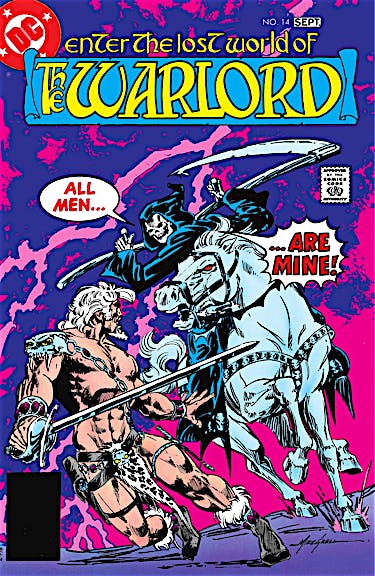 Warlord #14 preview images