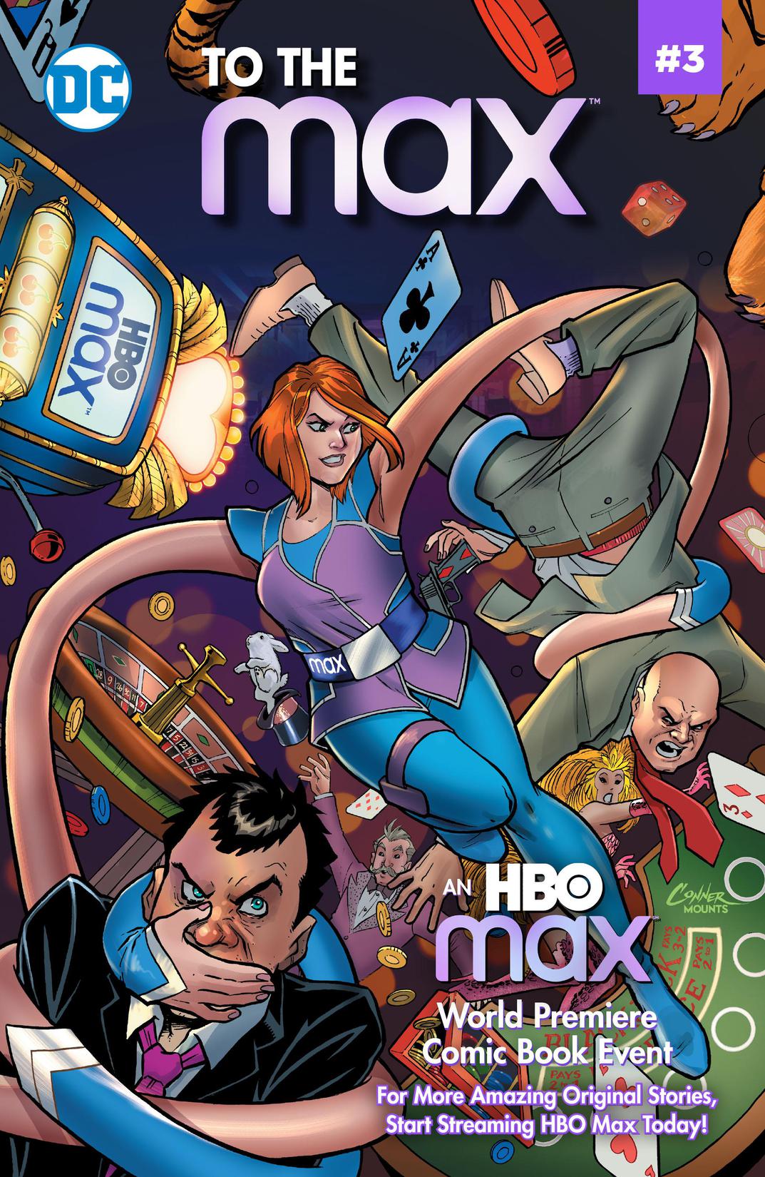 HBO MAX Digital Comic #3 preview images