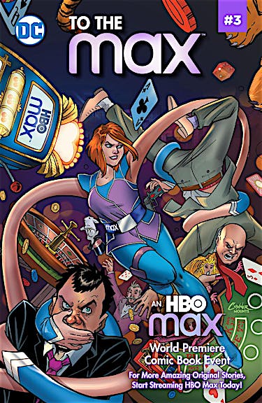 HBO MAX Digital Comic #3 preview images