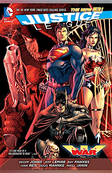 Justice League: Trinity War preview images