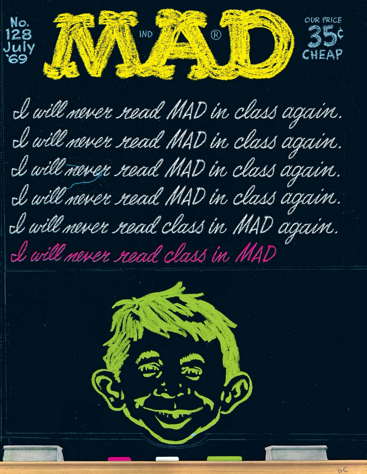 Mad Magazine #128 preview images