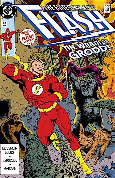 The Flash (1987-2009) #47 preview images