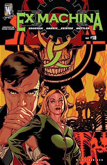 Ex Machina #18 preview images