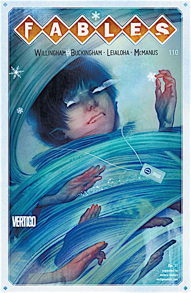 Fables #110 preview images