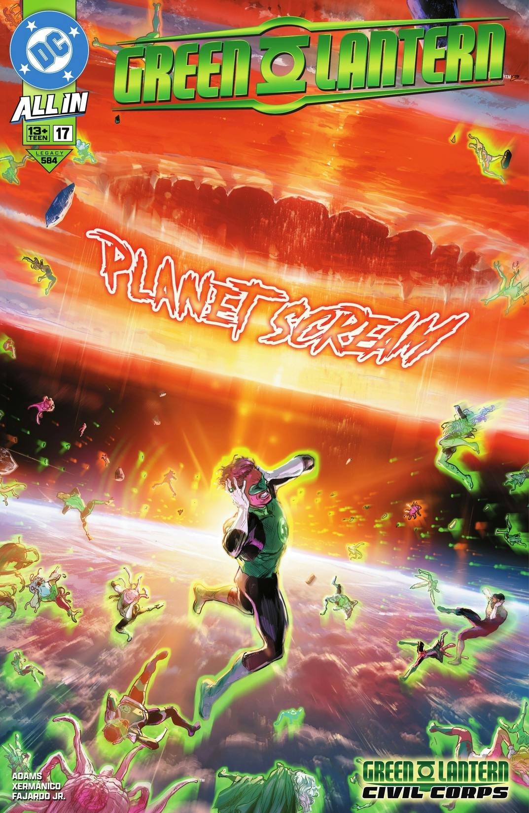 Green Lantern #17 preview images