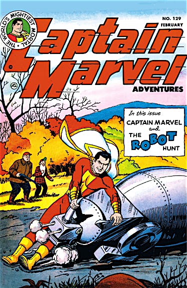 Captain Marvel Adventures #129 preview images