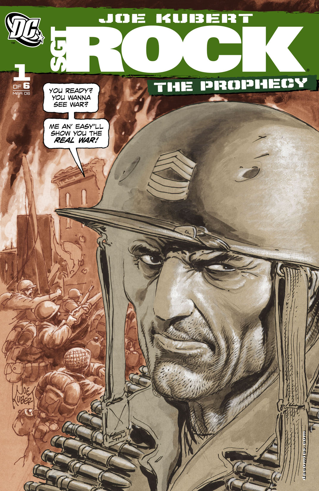 Sgt. Rock: The Prophecy #1 preview images