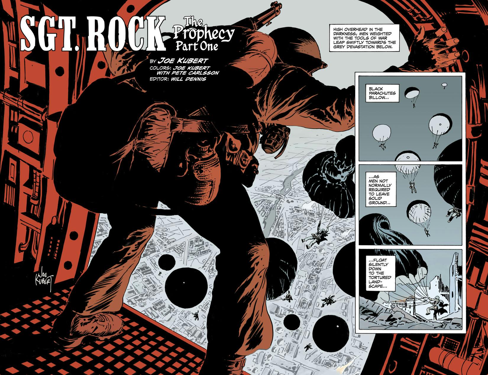 Sgt. Rock: The Prophecy series preview2