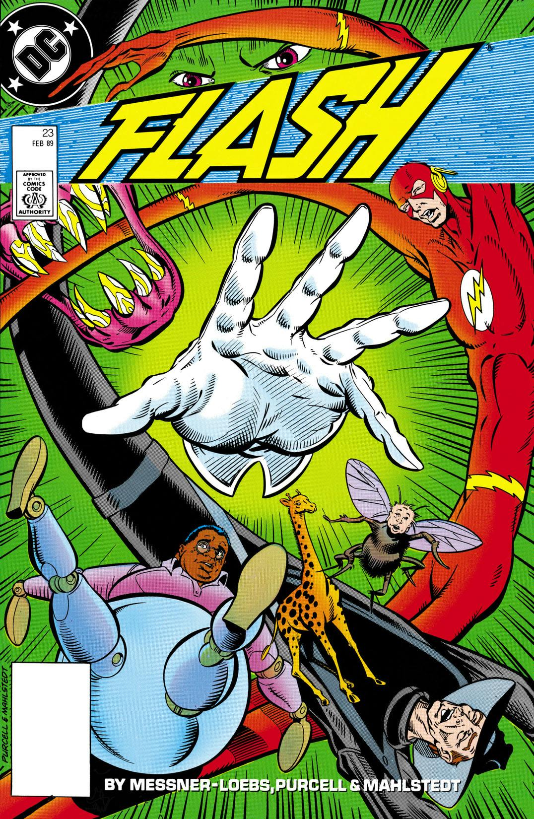 The Flash (1987-2009) #23 preview images
