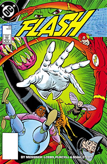 The Flash (1987-2009) #23 preview images