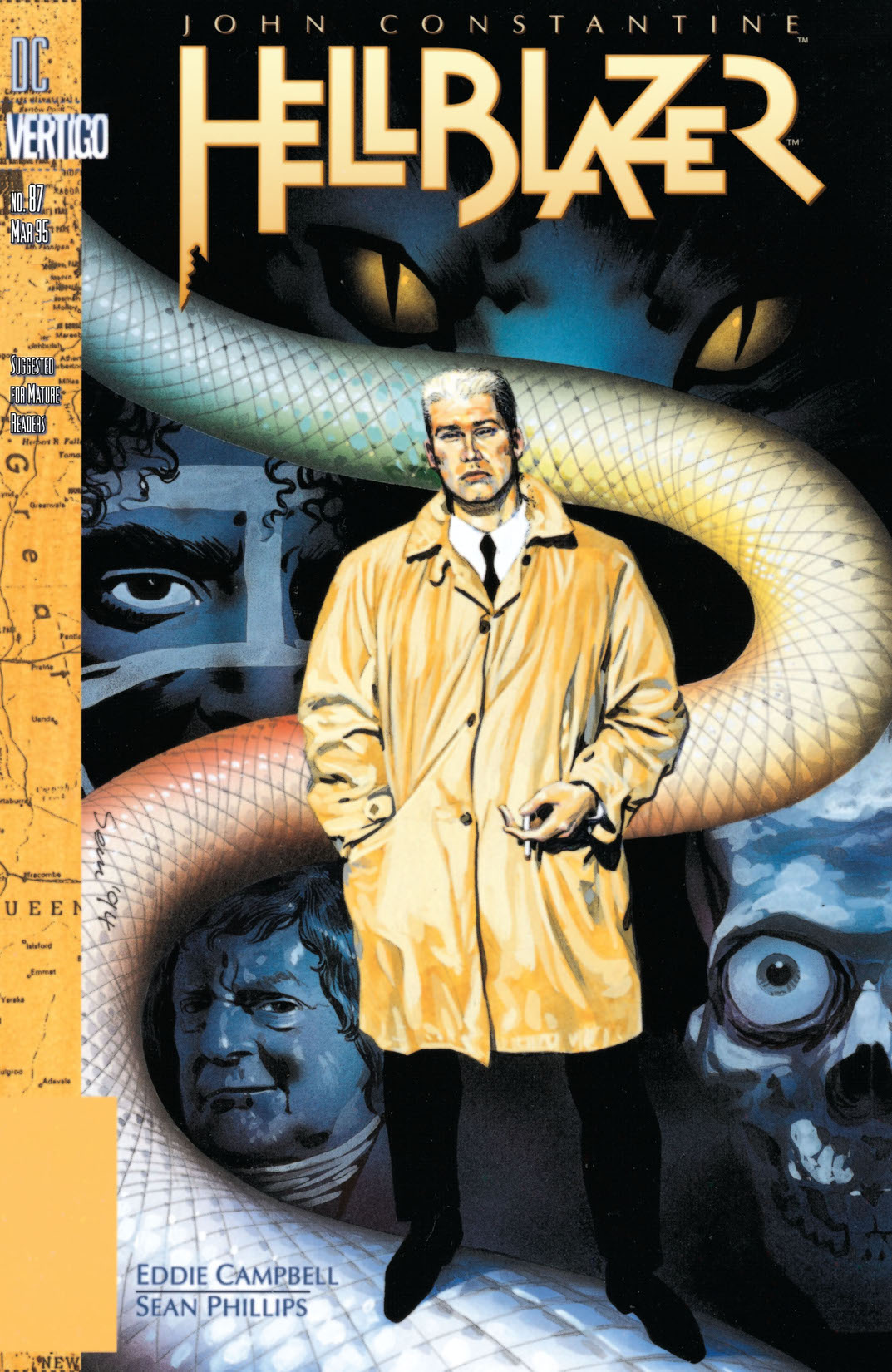 Hellblazer #87 preview images