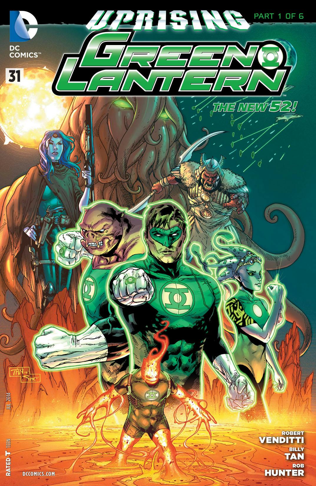Green Lantern (2011-) #31 preview images