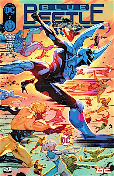 Blue Beetle #7 preview images