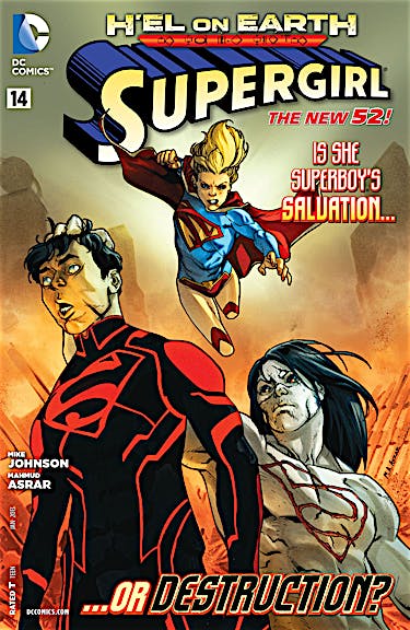 Supergirl (2011-) #14 preview images