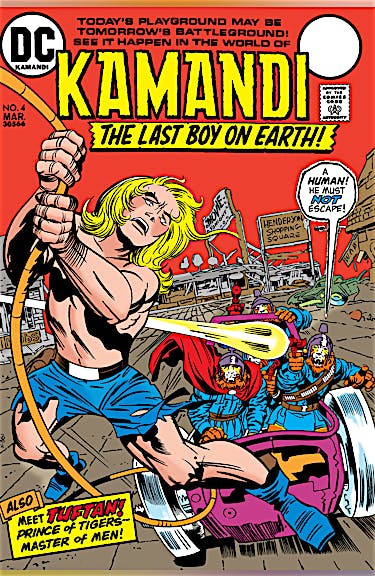 Kamandi: The Last Boy on Earth #4 preview images