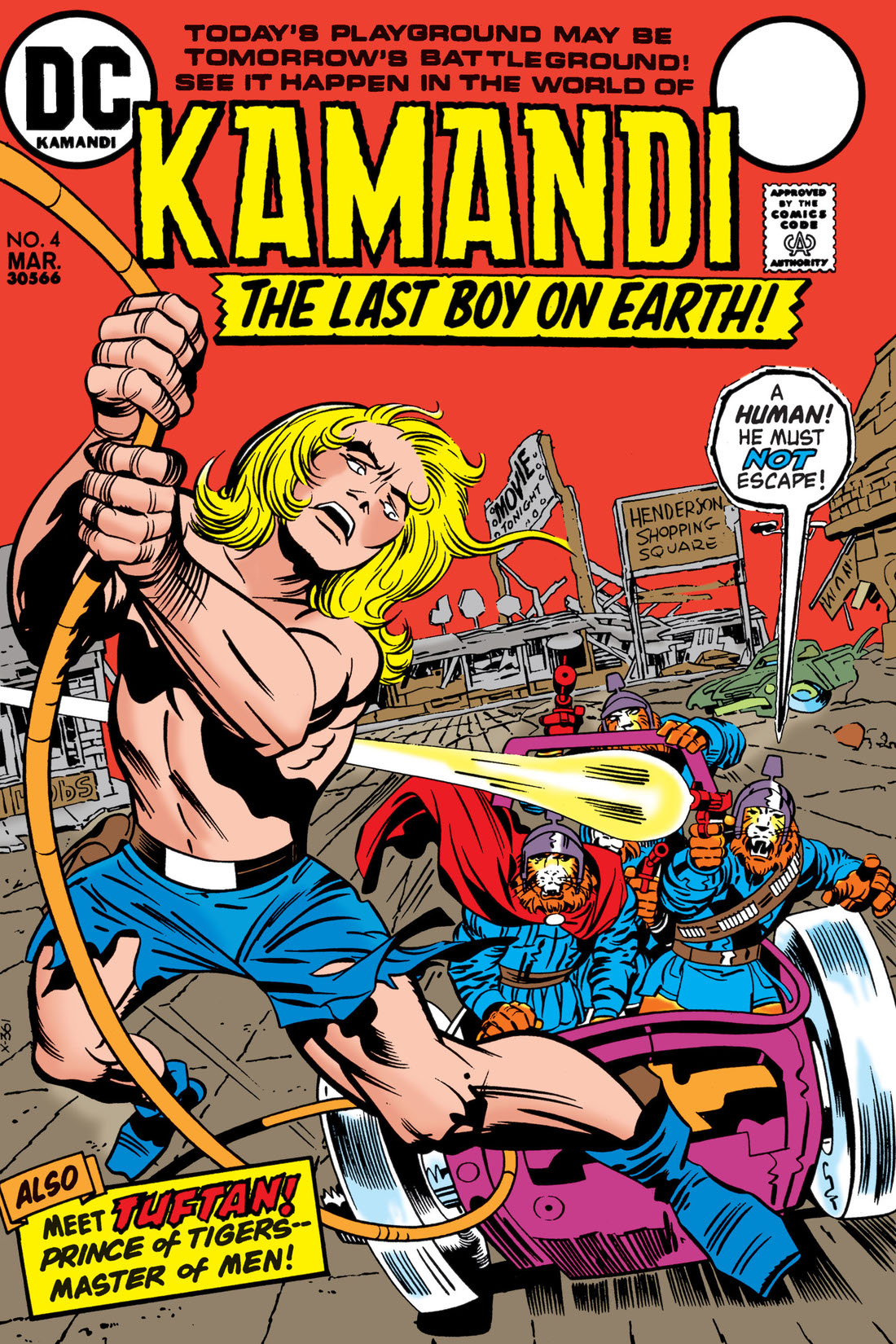 Kamandi: The Last Boy on Earth #4 preview images