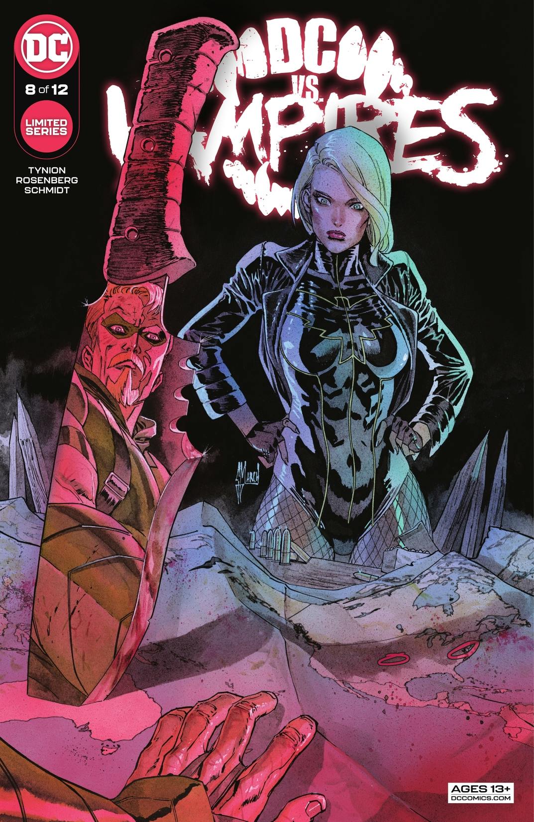 DC vs. Vampires #8 preview images