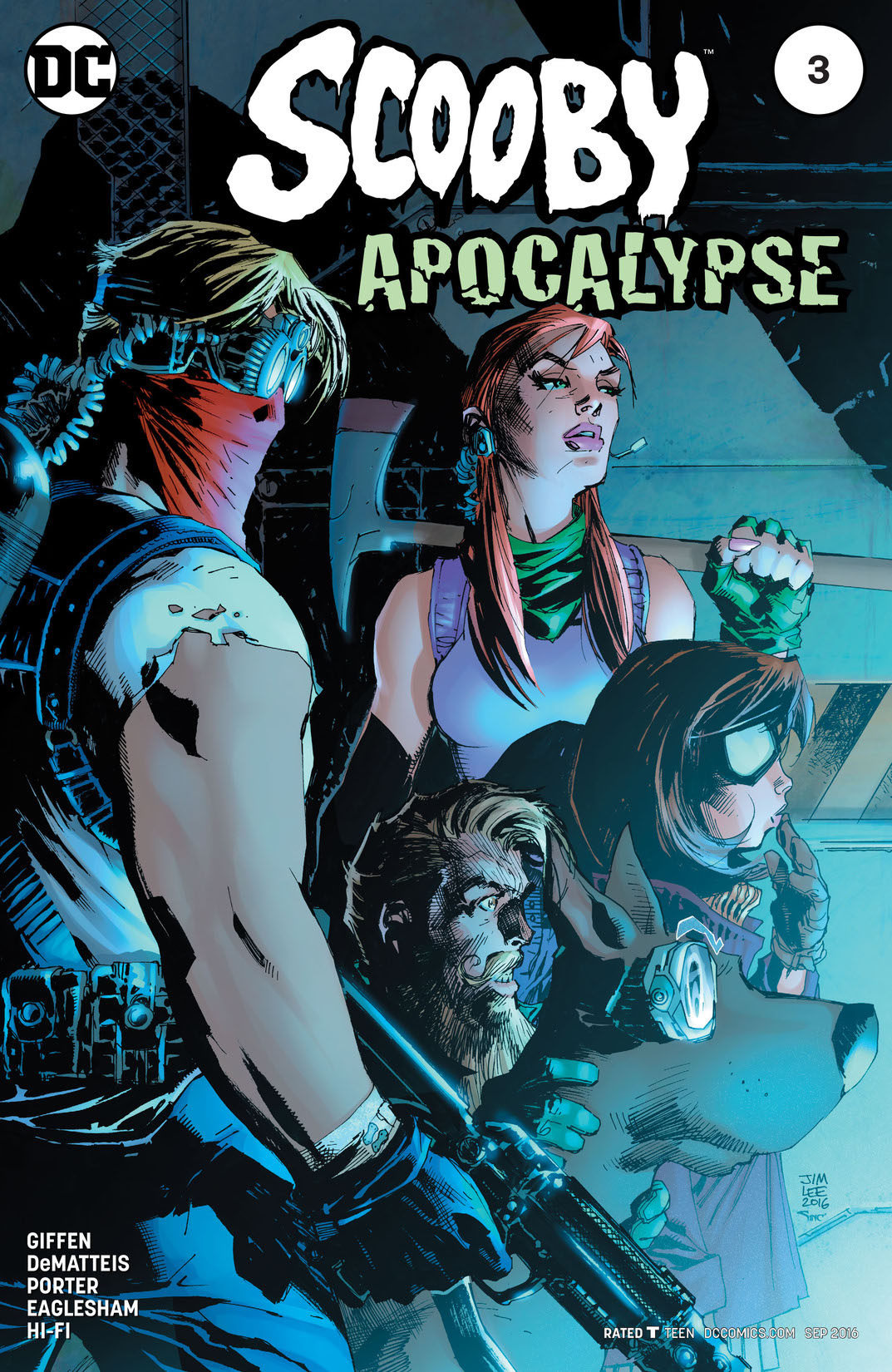 Scooby Apocalypse #3 preview images
