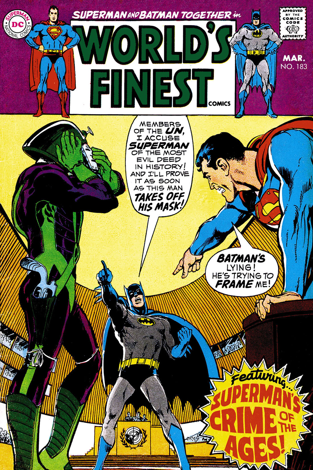 World's Finest Comics (1941-) #183 preview images