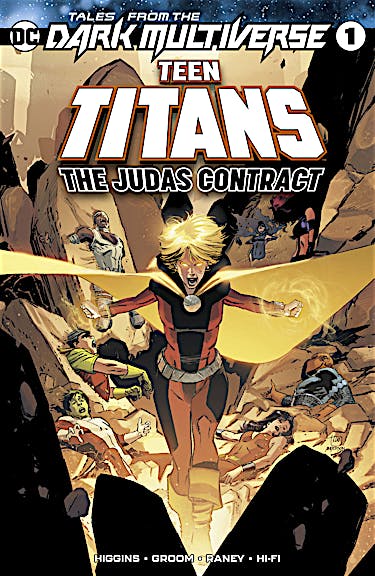 Tales from the Dark Multiverse: Teen Titans The Judas Contract #1 preview images