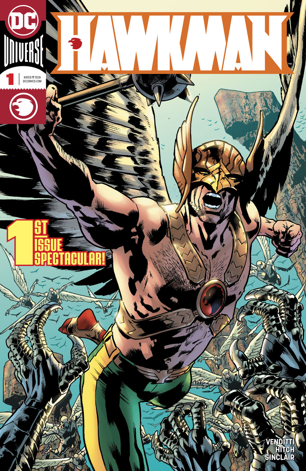 Hawkman (2018-) #1 preview images
