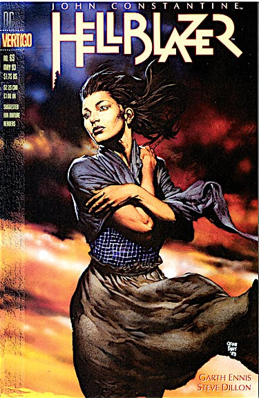 Hellblazer #65 preview images